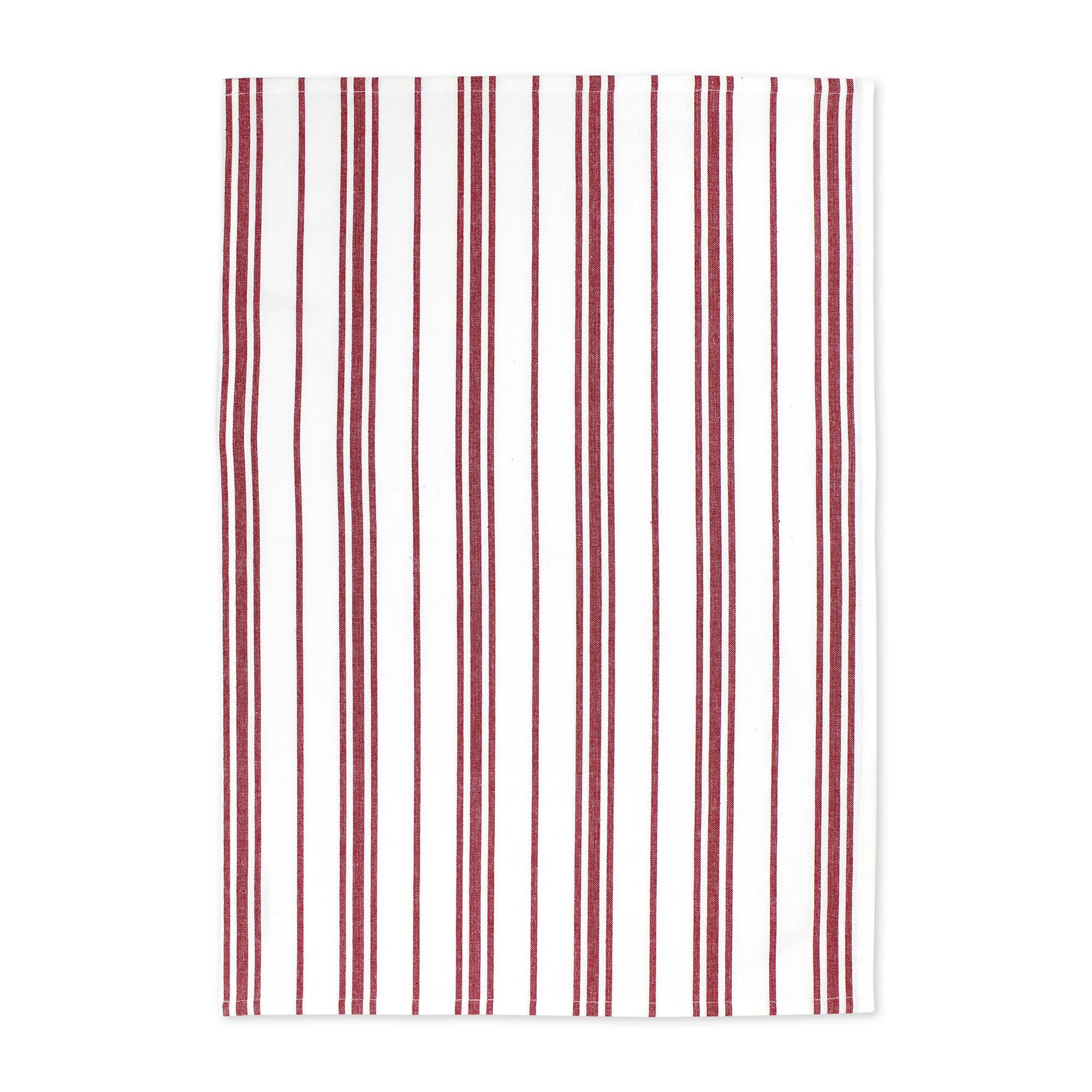 MUkitchen Cabernet Farmhouse Tea Towels, 2ct.